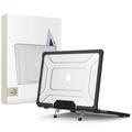 Étui Tech-Protect SmartShell Pro pour MacBook Air 15" 2023/2025 - Noir / Transparent