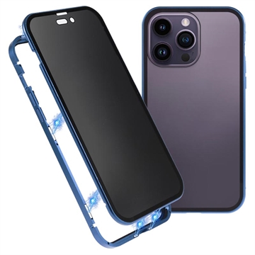 Coque Magnétique iPhone 15 Pro avec Verre Trempé de Confidentialité