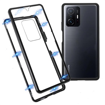 Coque Magnétique Xiaomi 11T/11T Pro avec Verre Trempé - Noire