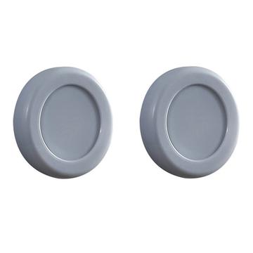 Support magnétique pour télécommande ou prise - 2 Pcs. - Gris