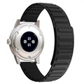 Magnétique Bracelet Sports Samsung Galaxy Watch4/Watch4 Classic/Watch5/Watch6/Watch FE/Watch7 en Silicone - Noir