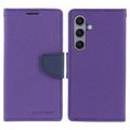 Étui Portefeuille Samsung Galaxy S24 Mercury Goospery Fancy Diary - Violet