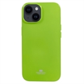 Coque iPhone 15 en TPU Mercury Goospery Glitter - Vert