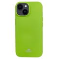 Coque iPhone 15 Plus en TPU Mercury Goospery Glitter - Verte