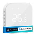 Thermostat intelligent Wi-Fi Meross MTS215BMA pour chaudière et chauffage au sol par eau