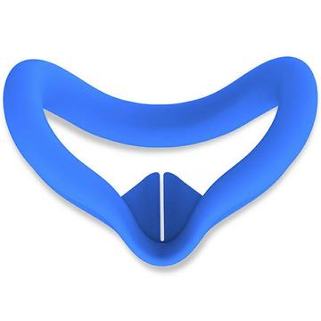 Étui en silicone pour interface faciale Meta Quest 3S VR - Bleu