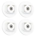 Mini roues adhésives pour meubles - 4 Pcs.