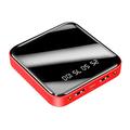 Mini Power Bank 20000mAh - 2x USB - Rouge