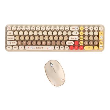 Mofii Baby Bear Ensemble clavier et souris sans fil - QWERTY