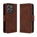 Étui portefeuille Motorola Edge (2026) Porte-Cartes - Marron