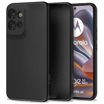 Coque Motorola Edge 50 Neo en Silicone Tech-Protect Icon - Noire