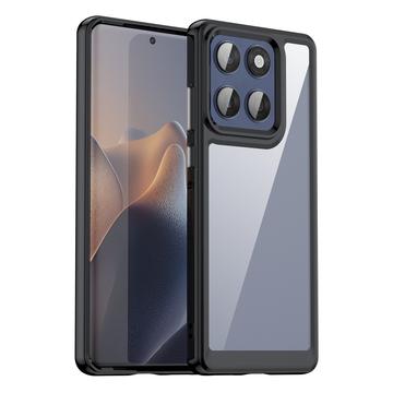 Coque Hybride Motorola Edge 60/60 Fusion Antichoc - Noire