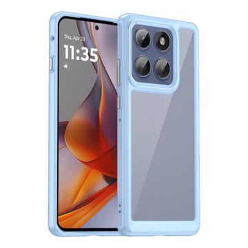 Coque Hybride Motorola Edge 60 Pro Antichoc - Bleue