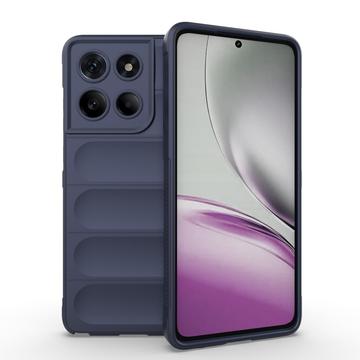 Coque Motorola Edge 60 Stylus en TPU - Rugged - Bleu Foncé