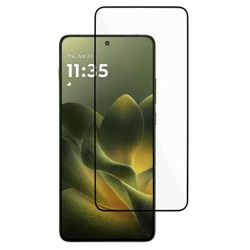 Protecteur d\'écran Motorola Edge 70 en verre trempé Couverture complète - 9H - Bord noir