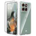 Coque Motorola Edge 70 en TPU avec Protecteur d’Écran Saii 2-en-1