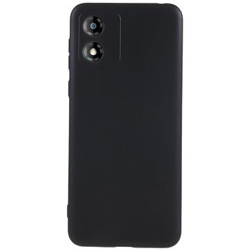 Coque Motorola Moto E13 en TPU Mate Anti-Empreintes - Noire