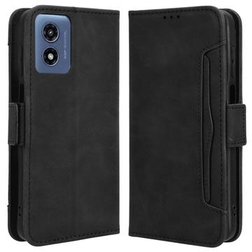 Étui Portefeuille Motorola Moto G Play (2024) - Série Cardholder - Noir