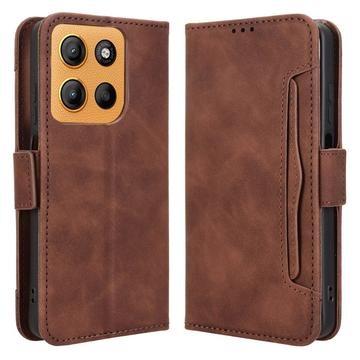 Étui Portefeuille Motorola Moto G15/G15 Power - Série Cardholder - Marron