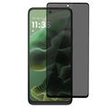 Protecteur d'Écran Motorola Moto G35 en Verre Trempé Privacy Full Cover - Bord Noir