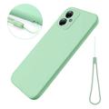 Coque Motorola Moto G54 en Silicone Liquide - Verte