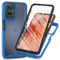 Coque Motorola Moto G55 - Série 360 Protection - Bleue / Claire