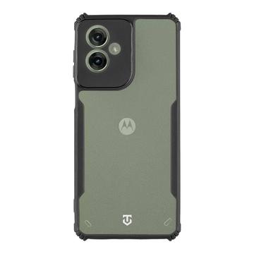 Coque Motorola Moto G55 Tactical Quantum Stealth avec coins renforcés - Claire / Noire