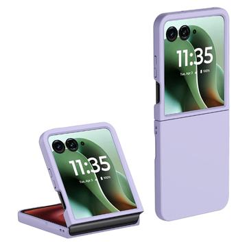Coque Motorola Razr 60 Ultra en Plastique Caoutchouté - Violete