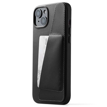 Coque en Cuir iPhone 14 Plus Mujjo Wallet