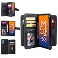 Étui Portefeuille Samsung Galaxy M52 5G - Multi-Card Slot - Noir