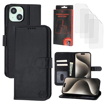Étui Portefeuille iPhone 15 Plus/14 Plus en Cuir MyTPhone CardMate