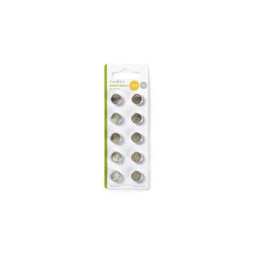 Nedis LR44 Pile bouton 10 Pcs. - Alcaline
