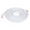 Câble réseau 5m CAT7 - 10Gbps - Plat - Blanc