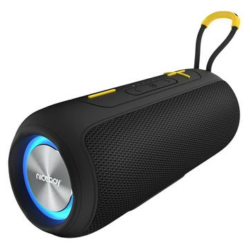 Niceboy Raze Supersonic XL Enceinte Bluetooth avec Radio FM - Noir