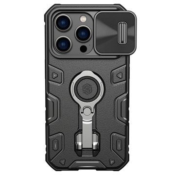 Coque Hybride iPhone 14 Pro Max Nillkin CamShield Armor Pro - Noir