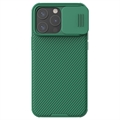 Coque Hybride iPhone 15 Pro Max Nillkin CamShield Pro - Verte