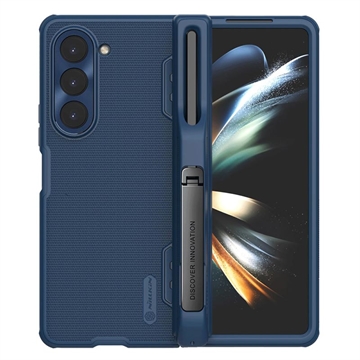 Coque Samsung Galaxy Z Fold5 Nillkin Super Frosted Shield Fold - Bleue