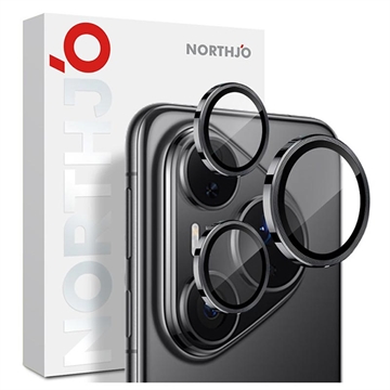 Kit de protection de l\'objectif de l\'appareil photo Huawei Pura 80 Pro/80 Pro+ Northjo - Noir