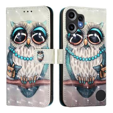Étui Portefeuille Nothing CMF Phone 2 Pro - Série Wonder - Hibou