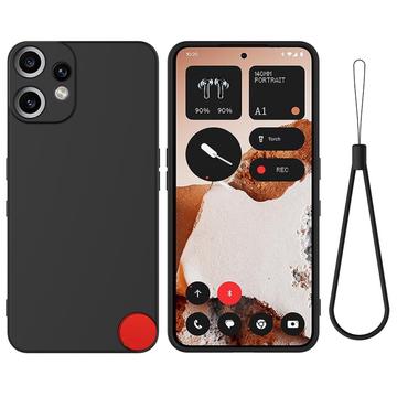 Coque Nothing CMF Phone 2 Pro en silicone liquide avec dragonne