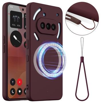 Coque Nothing Phone (3a) en Silicone Liquide - Compatible MagSafe