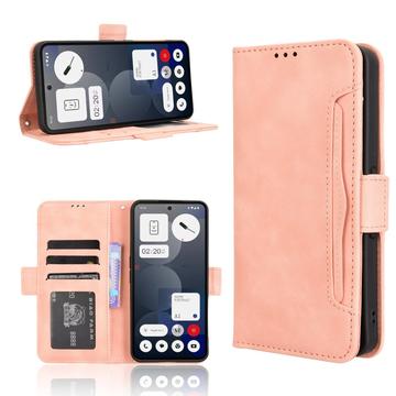 Étui portefeuille Nothing Phone (3a) Pro Porte-Cartes - Rose