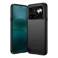 Coque Nothing Phone (4a) Pro en TPU Brossé - Fibre de Carbone