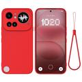 Coque Nothing Phone (4a) Pro en silicone liquide avec dragonne