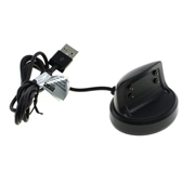 Câble de charge USB OTB pour Samsung Gear Fit2/Gear Fit2 Pro - Noir