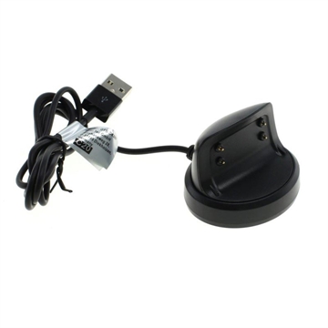Câble de charge USB OTB pour Samsung Gear Fit2/Gear Fit2 Pro - Noir