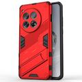 Coque Hybride Armor pour OnePlus 12 avec Béquille - Série Armor - Rouge