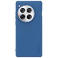 Coque Hybride OnePlus 12 Nillkin Super Frosted Shield Pro - Bleue