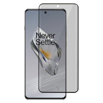 Protecteur d\'Écran OnePlus 12 en Verre Trempé Privacy Full Cover - Bord Noir