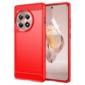 Coque OnePlus 12R/Ace 3 en TPU Brossé - Fibre de Carbone